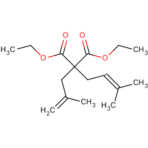 Propanedioic acid, (3-methyl-2-butenyl)(2-methyl-2-propenyl)-, diethylester