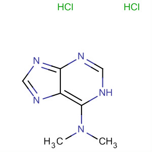 1H-Purin-6-amine, N,N-dimethyl-, dihydrochloride molecular structure
