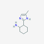 Cyclohexanamine,  2-(5-methyl-1H-imidazol-2-yl)-