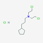 N,N-BIS(2-CHLOROETHYL)-3-CYCLOPENTYL-PROPAN-1-AMINE