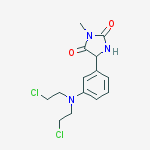 5-{3-[bis(2-chloroethyl)amino]phenyl}-3-methylimidazolidine-2,4-dione