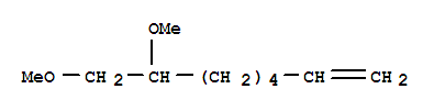 7,8-dimethoxyoct-1-ene molecular structure