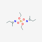 Butan-2-one O,O'-(diethoxysilanediyl)dioxime molecular structure