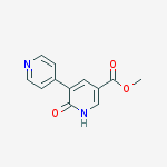 methyl 6-oxo-5-(pyridin-4-yl)-1,6-dihydropyridine-3-carboxylate molecular structure