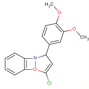 2,1-Benzisoxazole, 5-chloro-3-(3,4-dimethoxyphenyl)- molecular structure