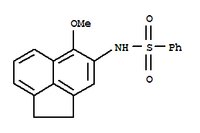 N-(5-methoxy-1,2-dihydroacenaphthylen-4-yl)benzenesulfonamide