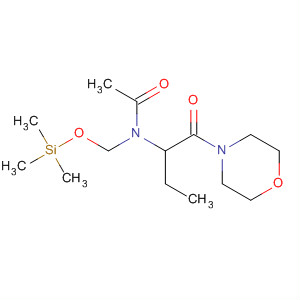 Acetamide,N-[1-(4-morpholinylcarbonyl)propyl]-N-[[(trimethylsilyl)oxy]methyl]-