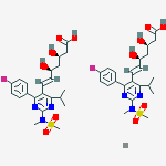 Rosuvastatin Zinc molecular structure