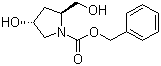 Trans-N-benzyloxycarbonyl-4-hydroxy-2-hydroxymethylpyrrolidine