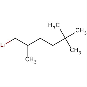 Lithium, (2,5,5-trimethylhexyl)- molecular structure