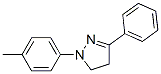 1-(4-Methylphenyl)-3-phenyl-2-pyrazoline molecular structure