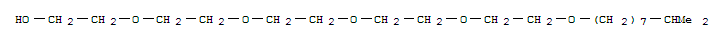 23-methyl-3,6,9,12,15-pentaoxatetracosan-1-ol molecular structure