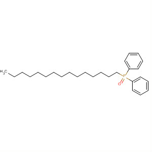 Phosphine oxide, pentadecyldiphenyl- molecular structure