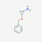 2-(BENZYLOXY)CYCLOPROPAN-1-AMINE molecular structure