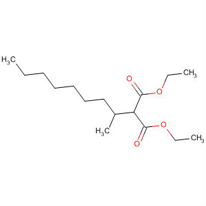 Propanedioic acid, methyloctyl-, diethyl ester molecular structure