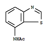 Acetamide,N-7-benzothiazolyl- molecular structure