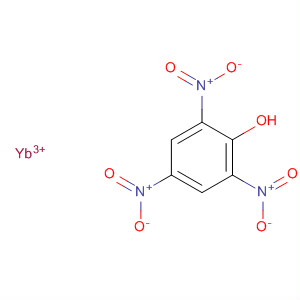 Phenol, 2,4,6-trinitro-, ytterbium(3+) salt molecular structure